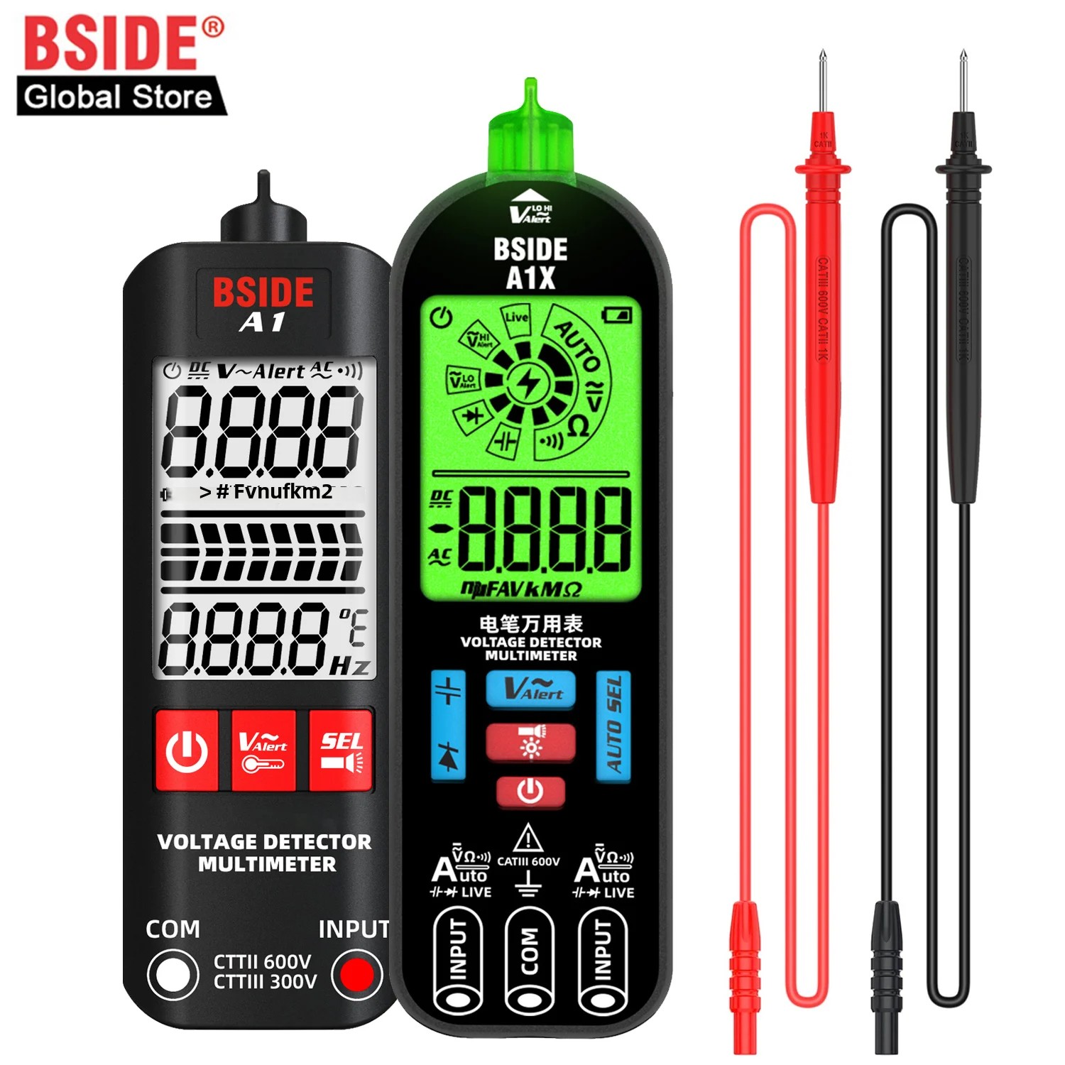 Usb Ammeter Tester - BSIDE A1/A1X умный цифровой мультиметр электронный
