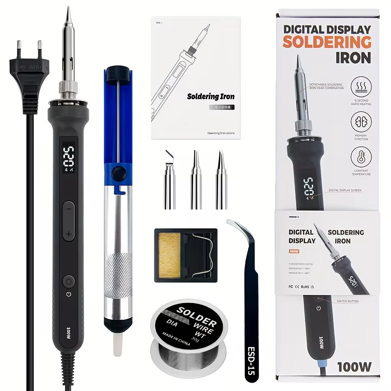 Electronics Repair Services - Цифровой паяльник мощностью 100 Вт с