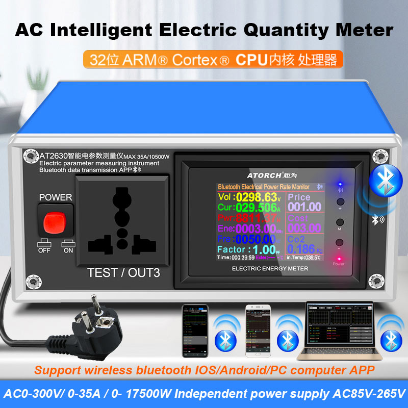 Usb Ammeter Tester - Цифровой USB-тестер AT2630 для измерения напряжения