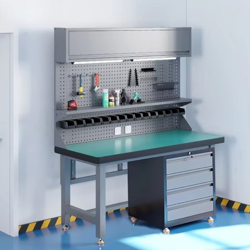 Electronics Repair Workbench - Усиленный антистатический верстак для мастерской, настраиваемый,