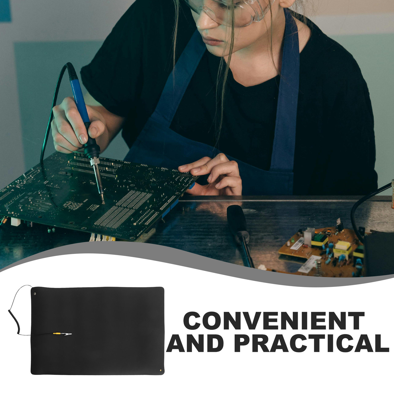 Портативный антистатический ре – обзор и цена Electronics Repair Workbench