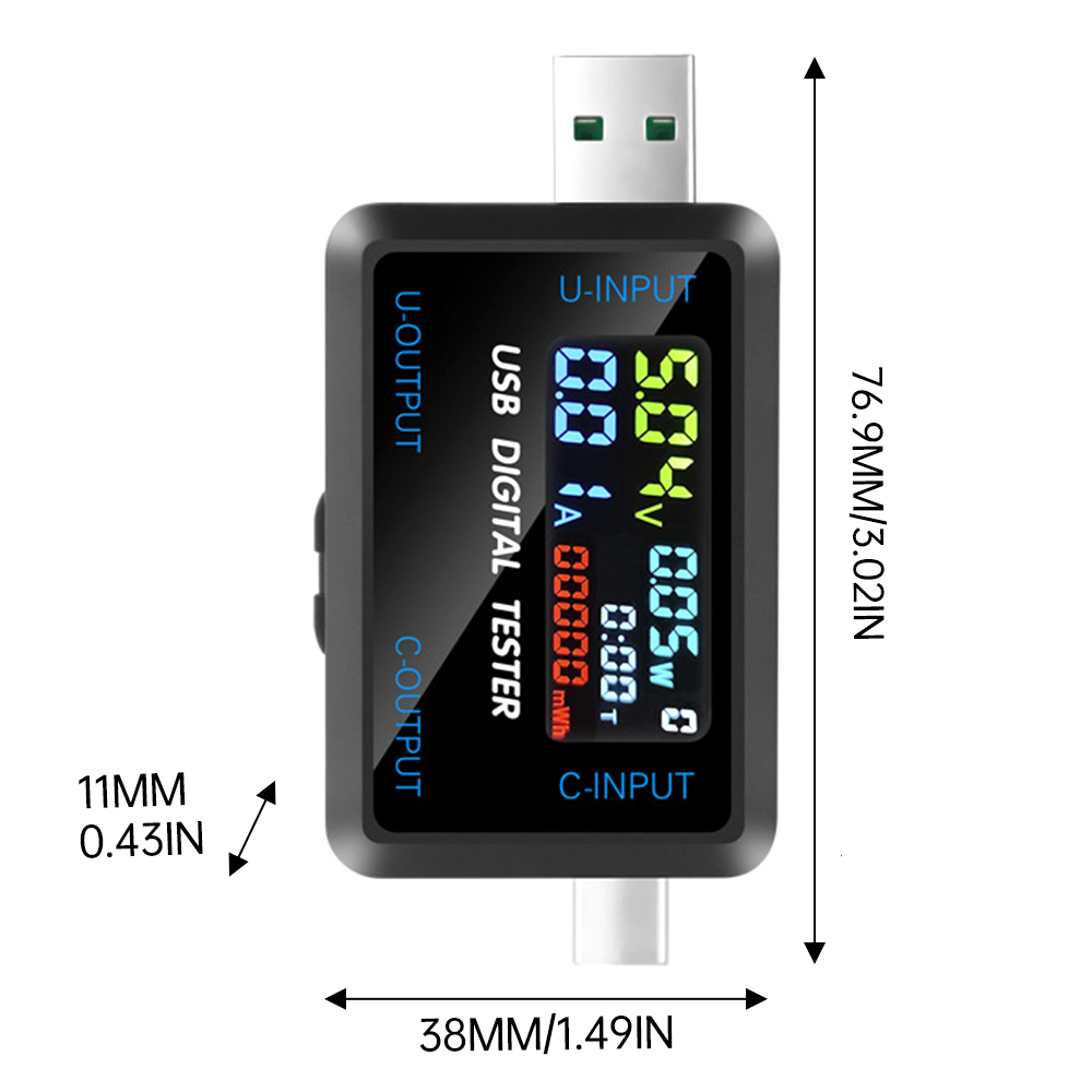 USB-тестер 10 в 1, цифровой во – обзор и цена Usb Ammeter Tester