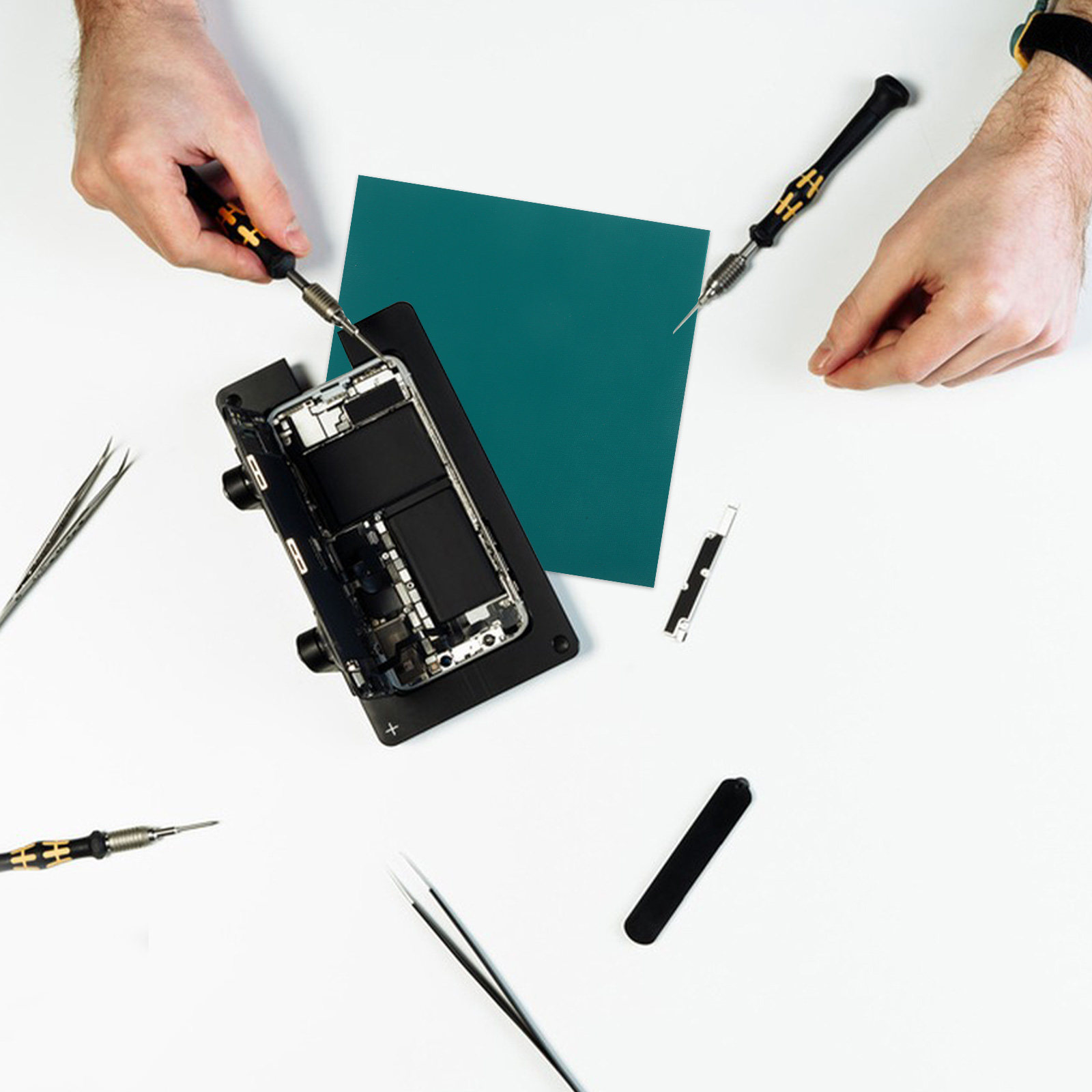 Антистатический коврик для рем – обзор и цена Electronics Repair Workbench