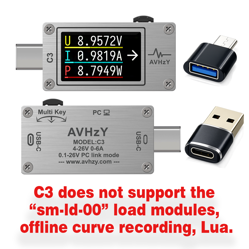 AVHzY USB 3.1 измеритель мощно – обзор и цена Usb Ammeter Tester