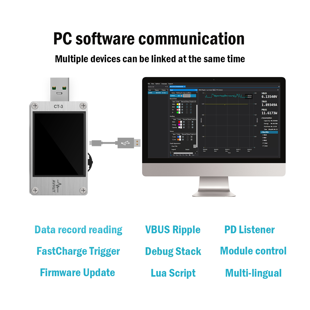 USB 3.1 измеритель мощности те – обзор и цена Usb Ammeter Tester