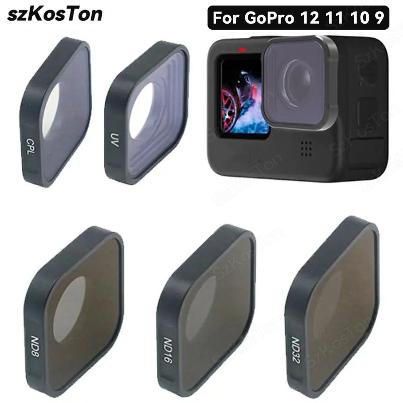 УФ-фильтр CPL ND8 ND16 ND32 дл – обзор и цена Gopro Action Camera Hero 13 Black