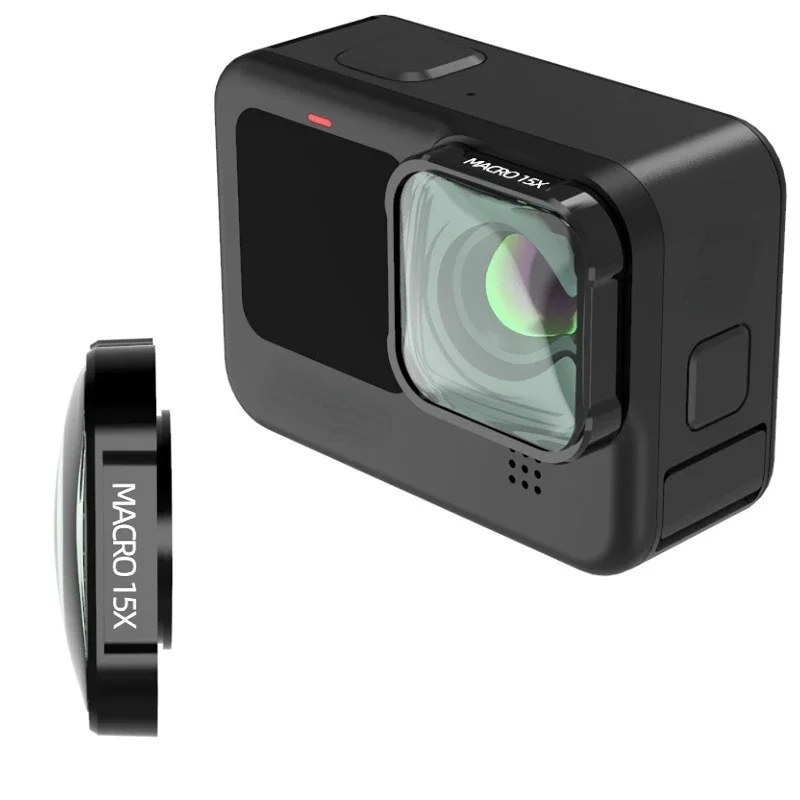 Макро 15X HD фильтр объектива  – обзор и цена Gopro Action Camera Hero 13 Black