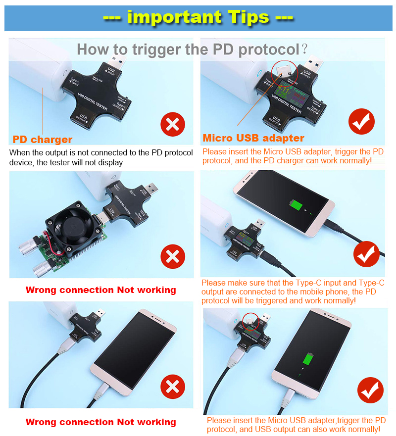 8.0A USB-тестер DC Type-C PD Ц – обзор и цена Usb Ammeter Tester