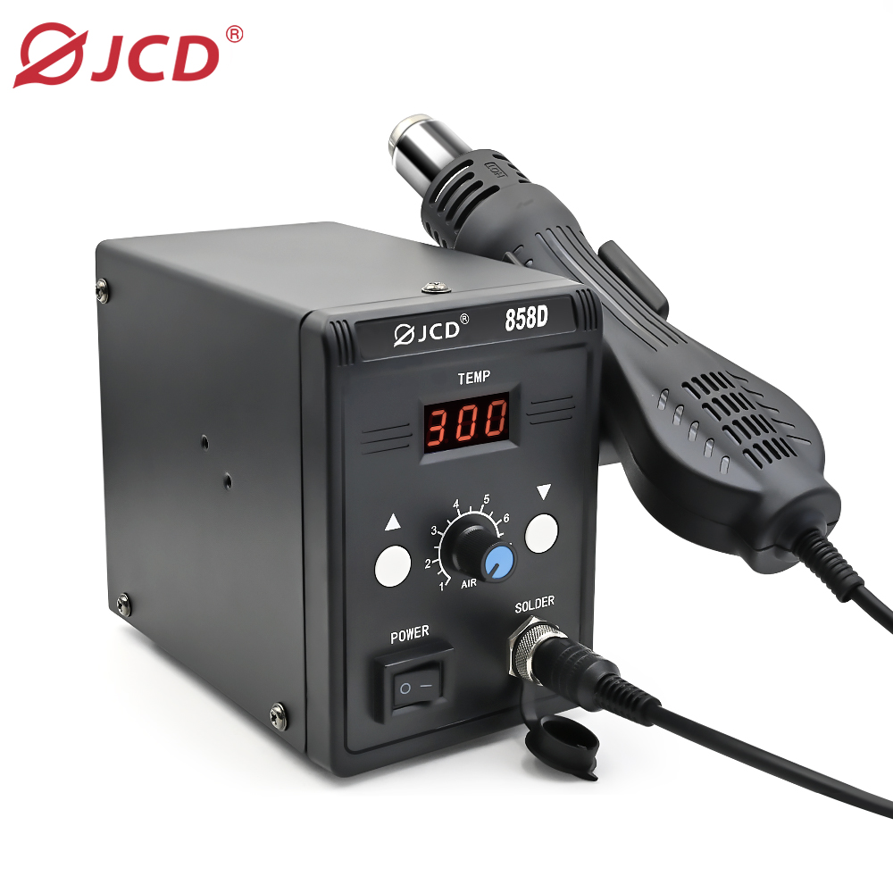 JCD Термовоздушный пистолет 85 – обзор и цена Hot Air Station 858