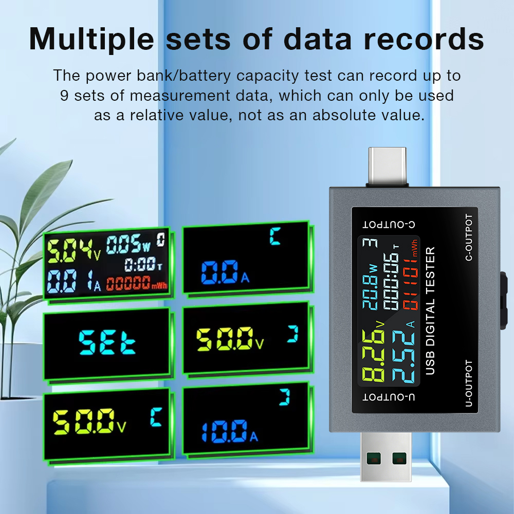 Тестер зарядки USB Type-C, 4,5 – обзор и цена Usb Ammeter Tester