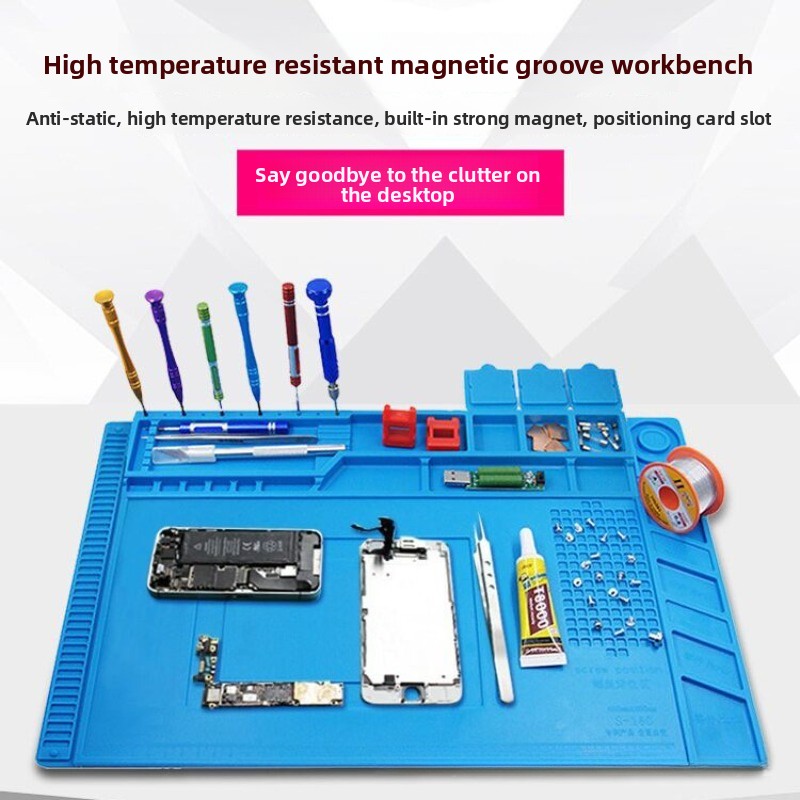 Магнитный силиконовый коврик д – обзор и цена Electronics Repair Workbench
