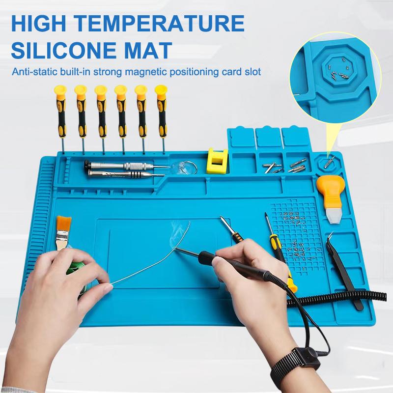 Магнитный антистатический сили – обзор и цена Electronics Repair Workbench