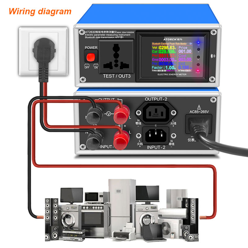 Цифровой USB-тестер AT2630 для – обзор и цена Usb Ammeter Tester