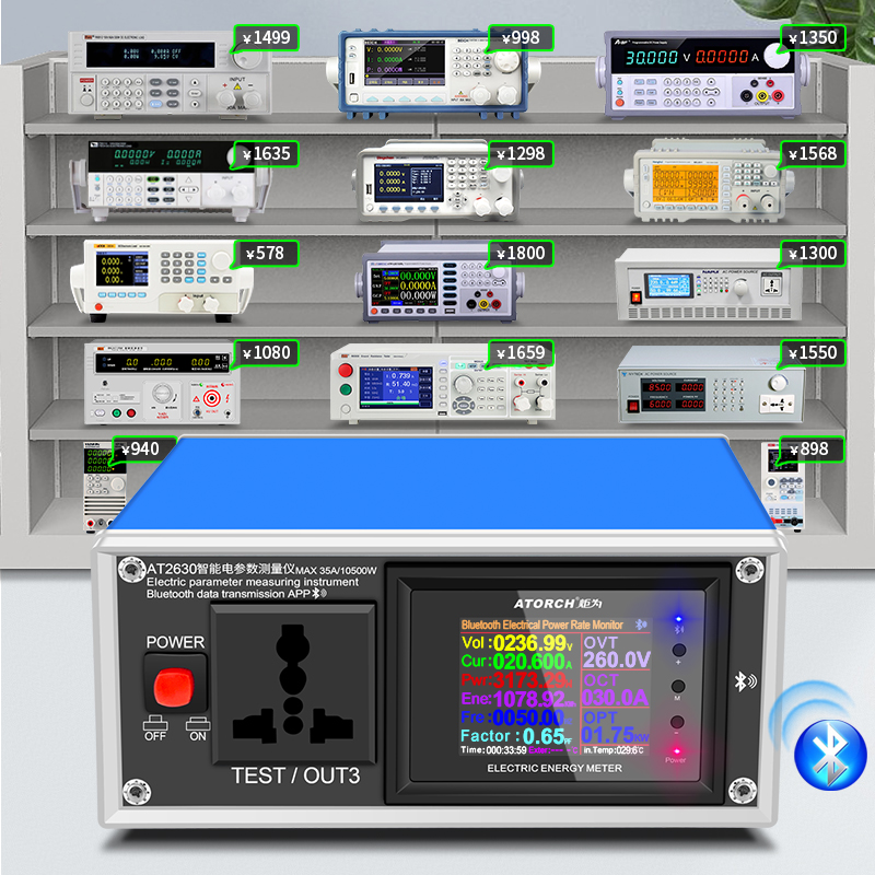 Цифровой USB-тестер AT2630 для – обзор и цена Usb Ammeter Tester