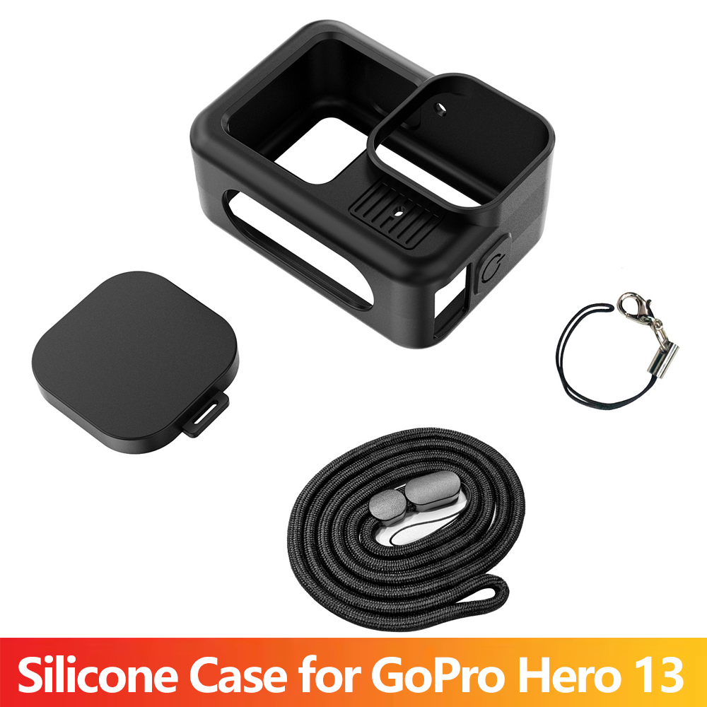 Силиконовый защитный чехол-нак – обзор и цена Gopro Action Camera Hero 13 Black