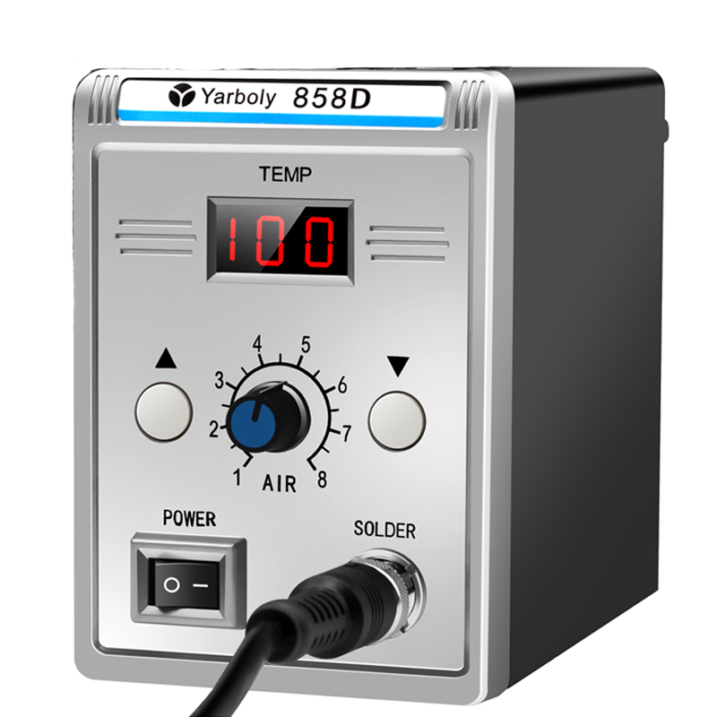 Пистолет горячего воздуха 858D – обзор и цена Hot Air Station 858