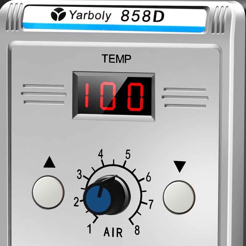 Пистолет горячего воздуха 858D – обзор и цена Hot Air Station 858