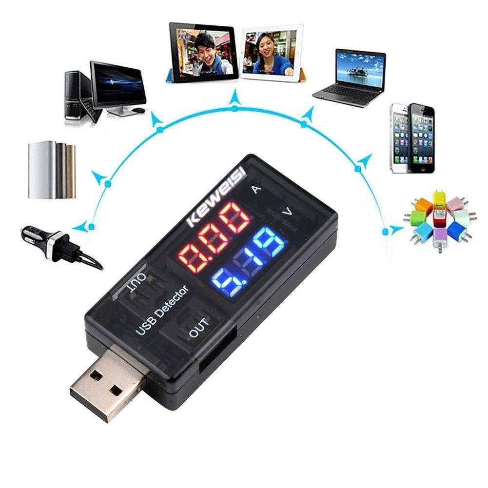 Двойной цифровой USB ток, напр – обзор и цена Usb Ammeter Tester
